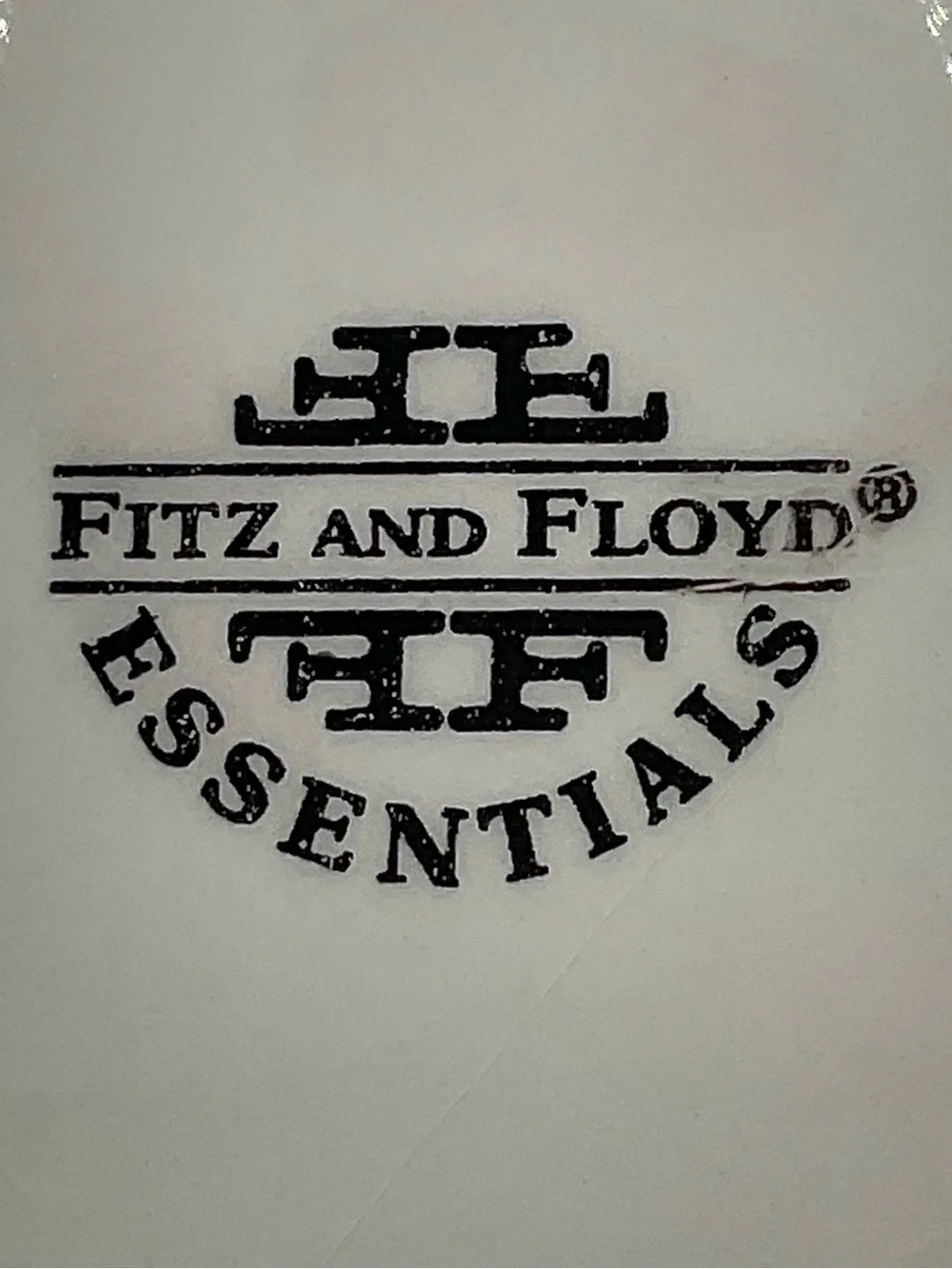 Vintage Fitz and Floyd Essentials Santa Wreath Canape Plate